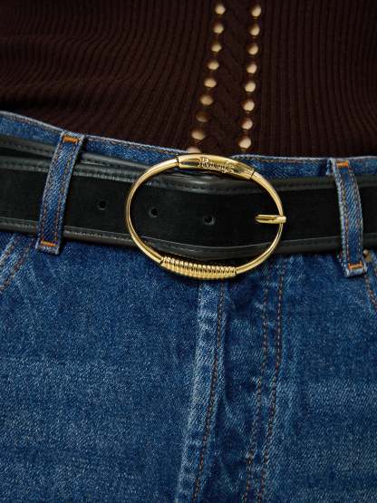 Ceinture TAMISE - SUEDE NOIR