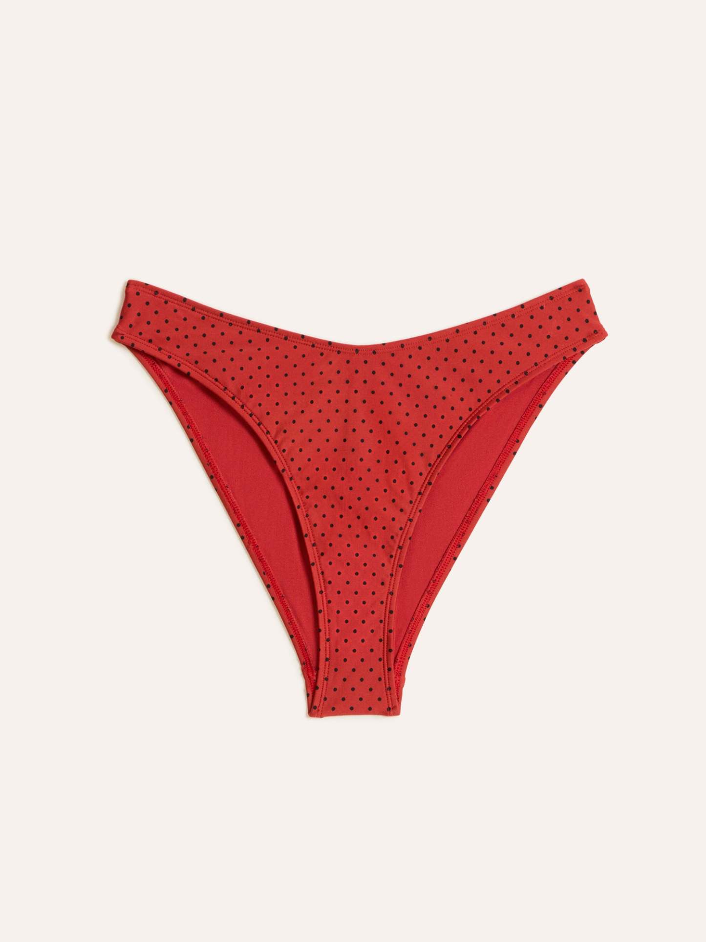 Bas de bikini CANDICE - PLUMETIS  ROUGE
