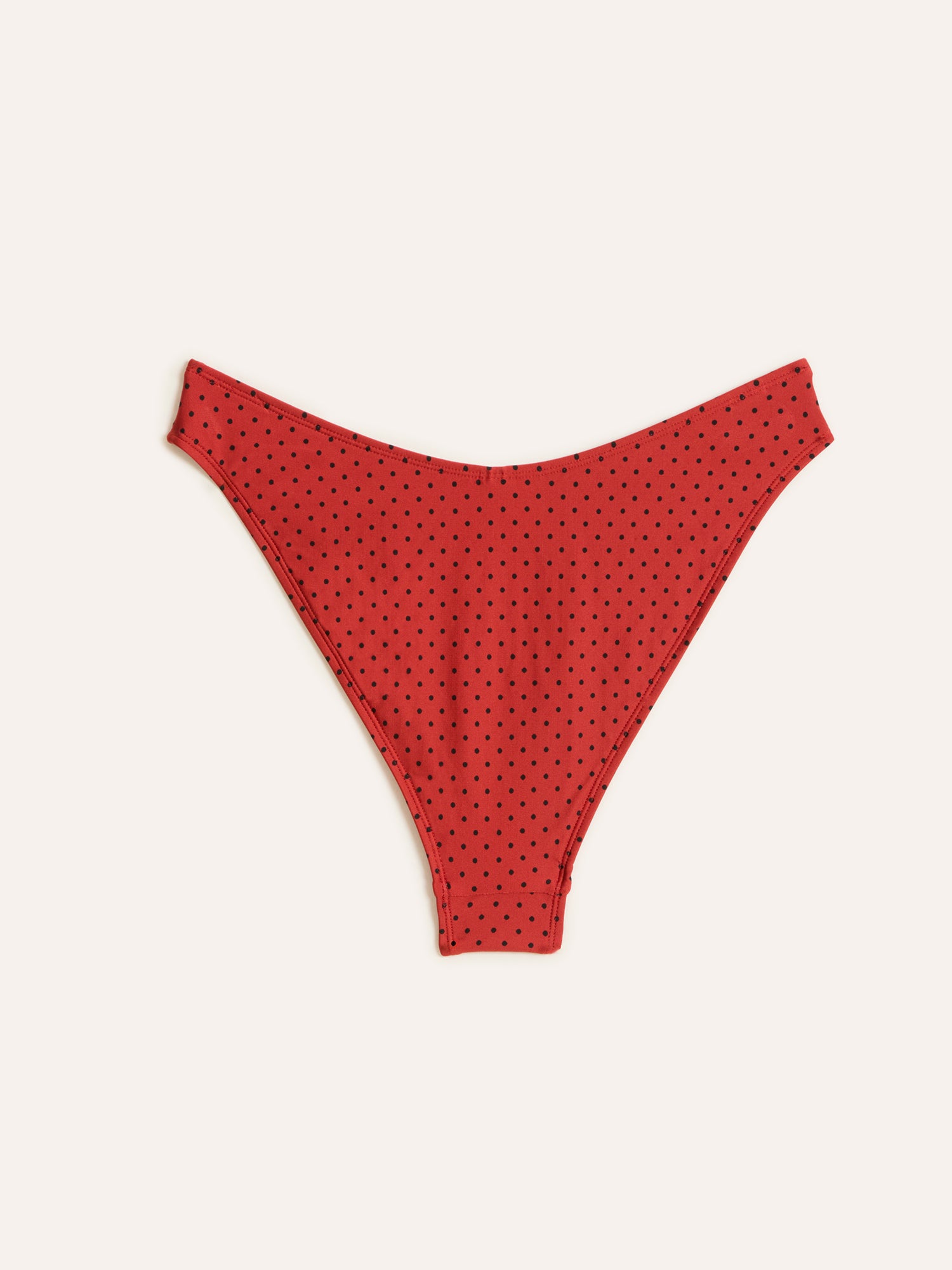 Bas de bikini CANDICE - PLUMETIS  ROUGE