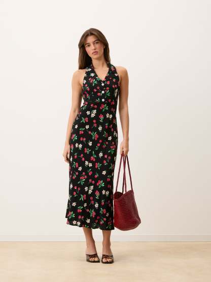 Robe CARLITA - CHERRYBABY NOIR