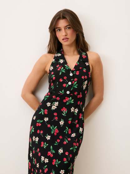 Robe CARLITA - CHERRYBABY NOIR