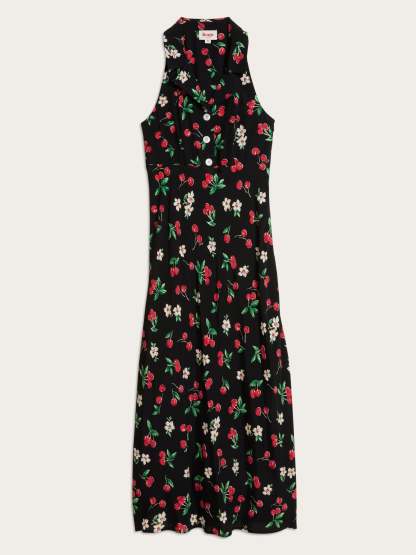 Robe CARLITA - CHERRYBABY NOIR