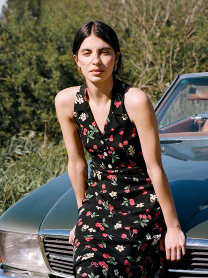 Robe CARLITA - CHERRYBABY NOIR