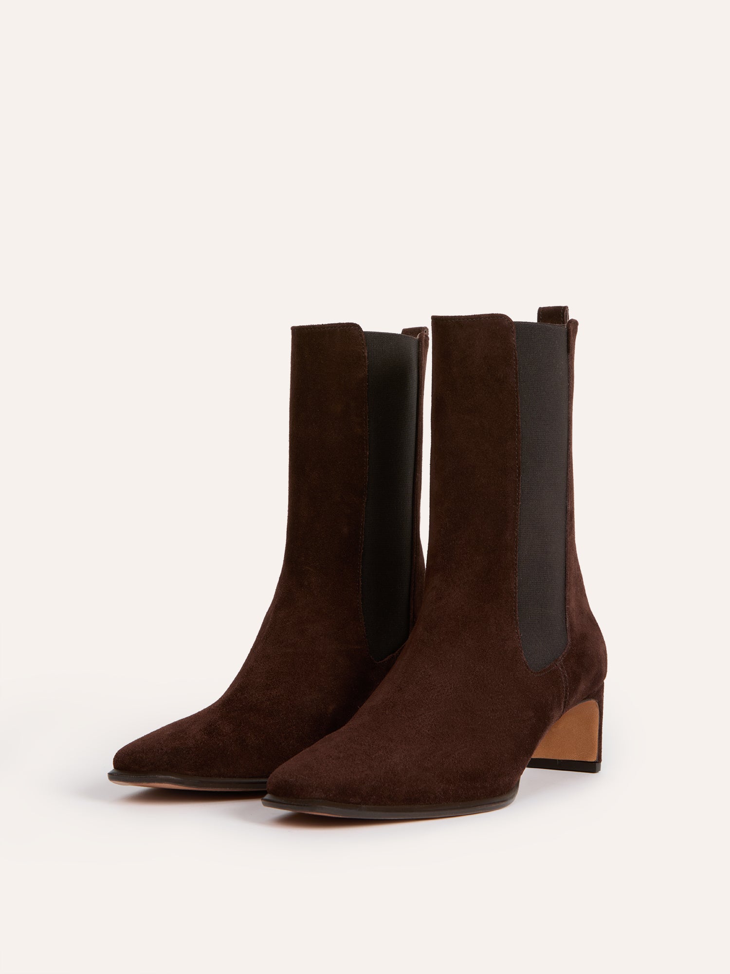 Bottines CHELSEA - Suede Ebène