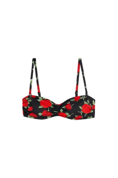 Haut de maillot SADE - ROSES ROUGES