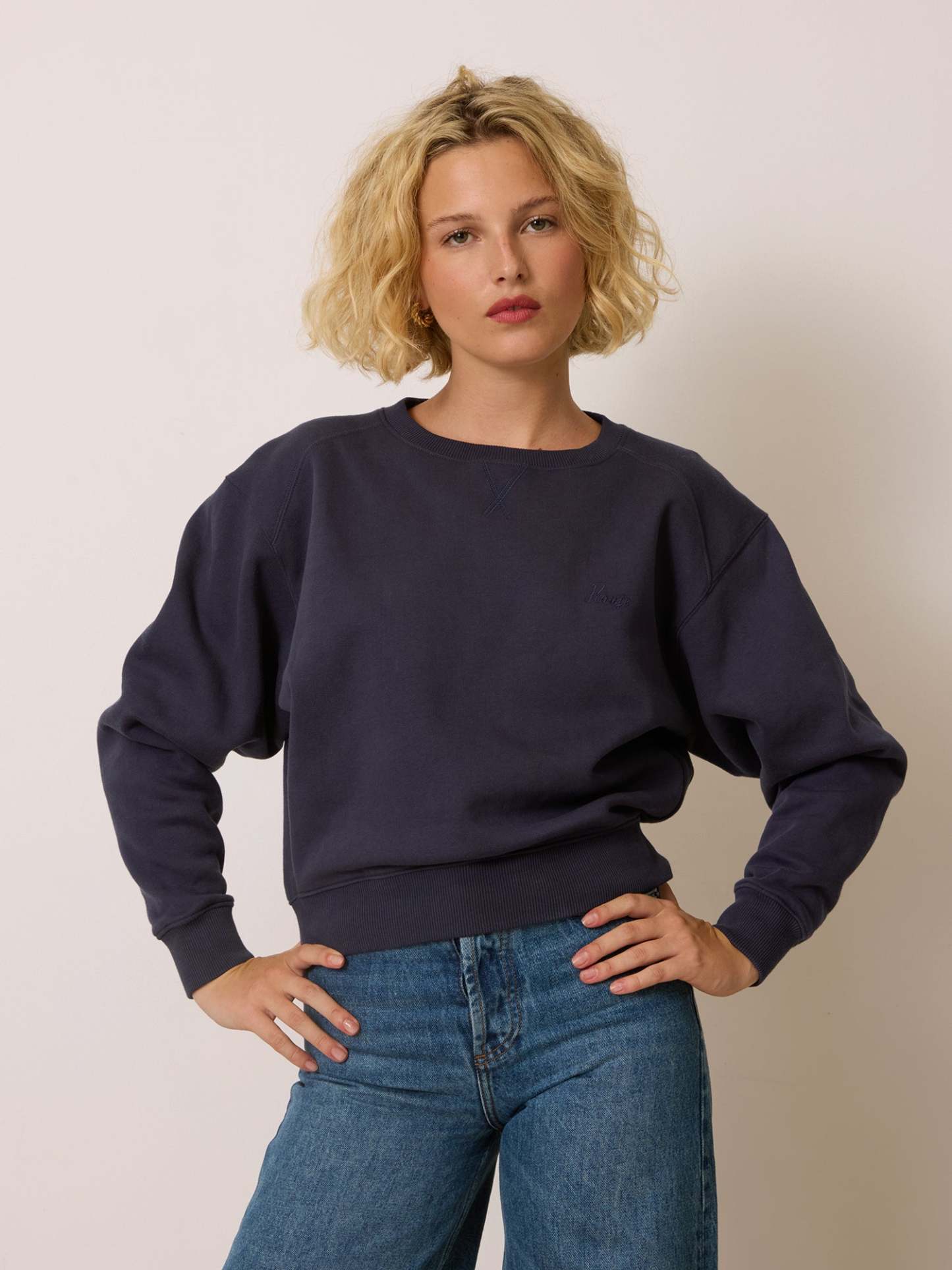Sweat-shirt CLARK - Uni Marine