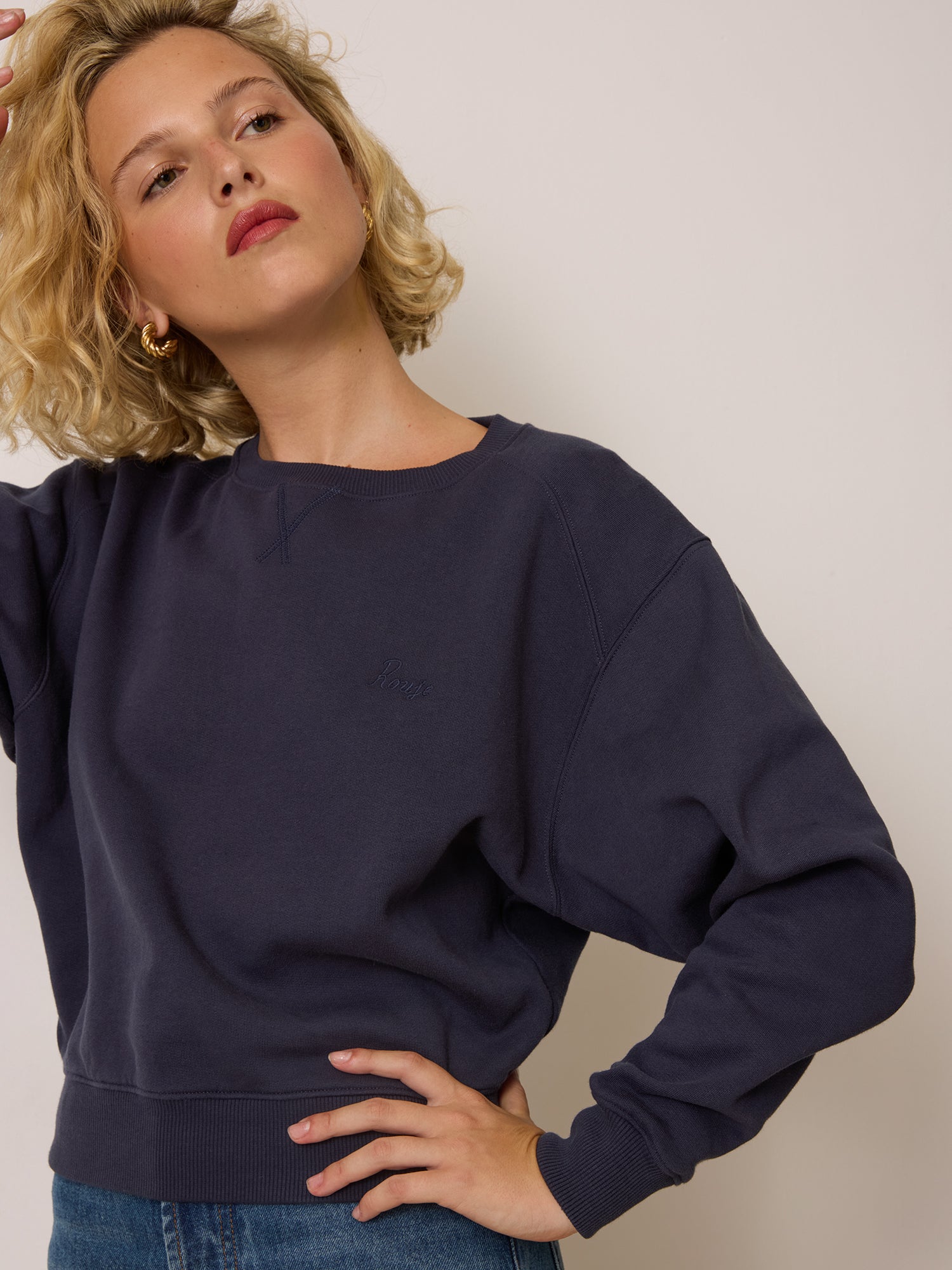 Sweat-shirt CLARK - Uni Marine