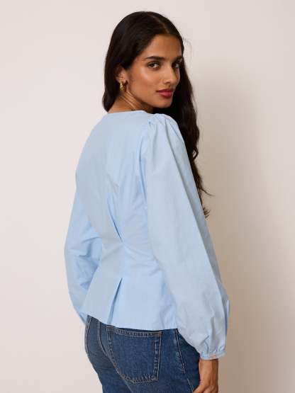 Chemise CLAUDINE - FACONNEE CIEL