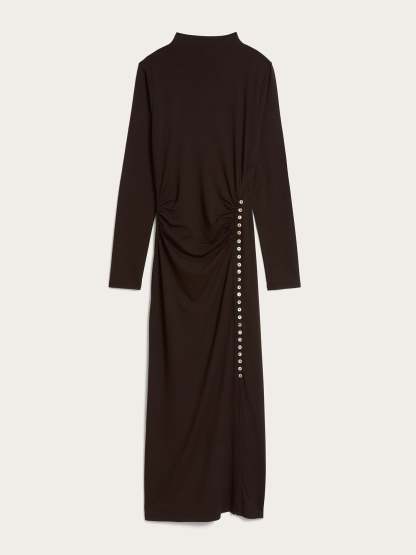 Robe CLOTHILDA - Uni Chocolat