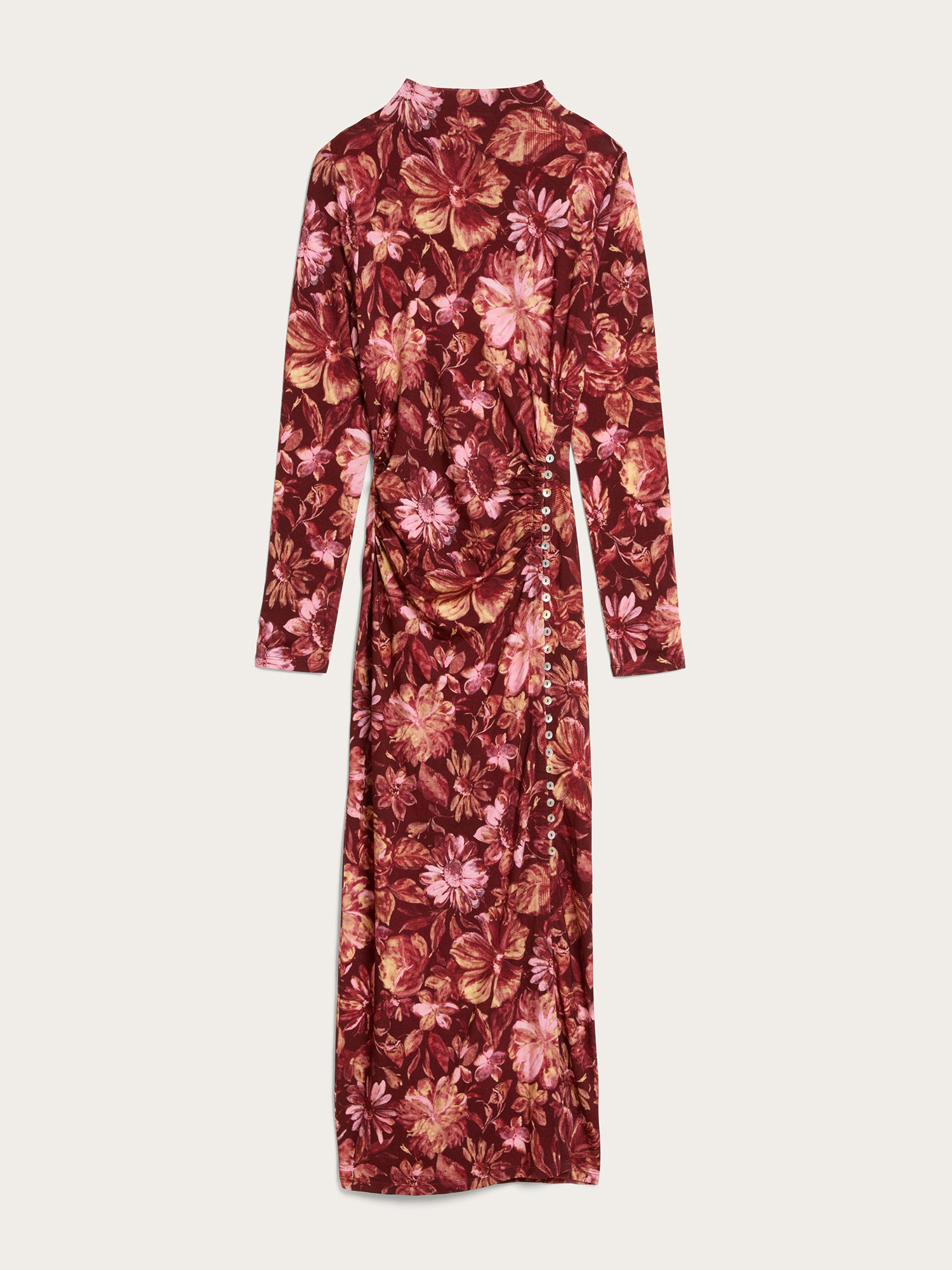 Robe CLOTHILDA - JARDINDORE BORDEAUX