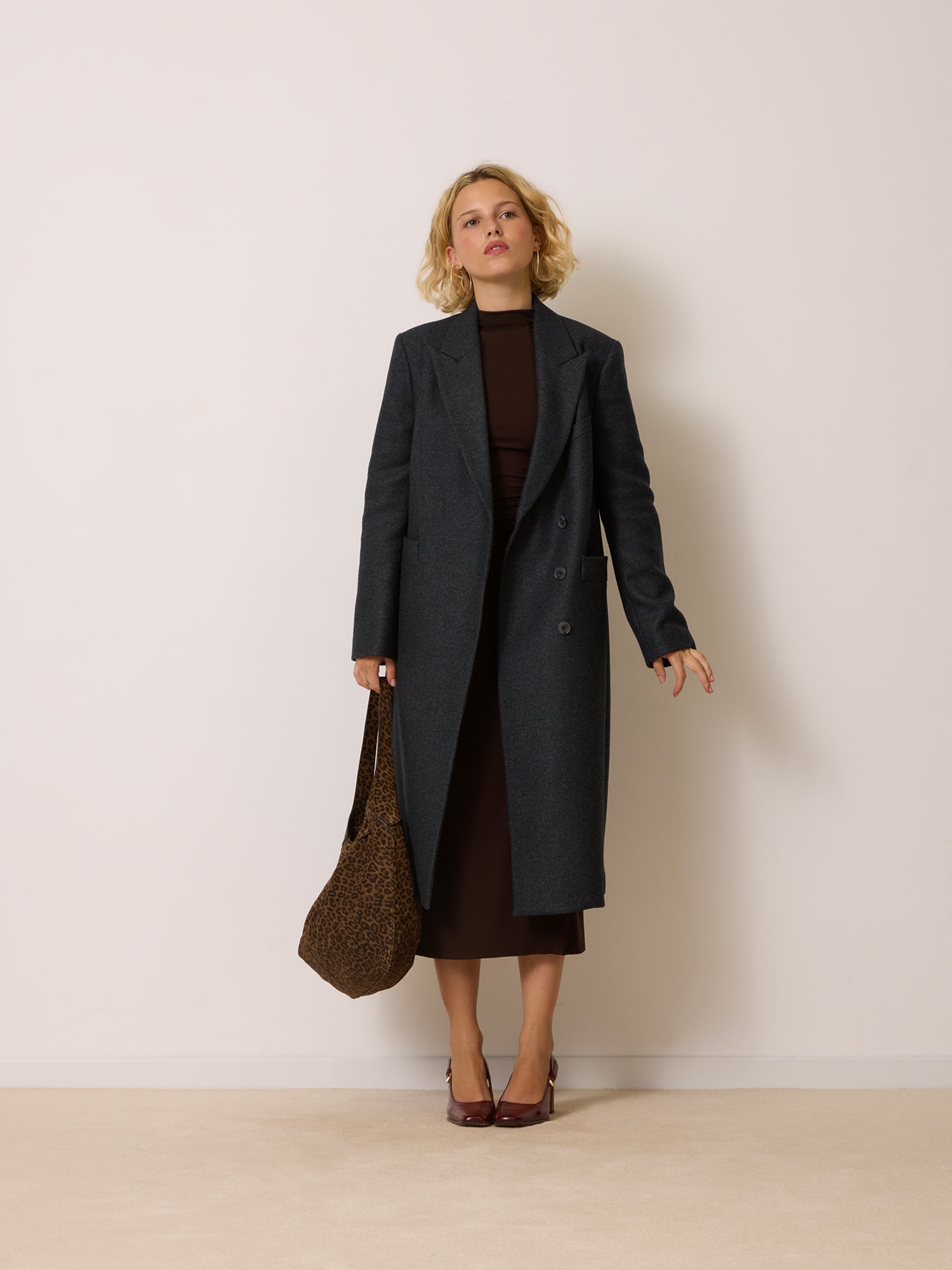 Manteau MARCELLO - DRAPDELAINE ANTHRACITE
