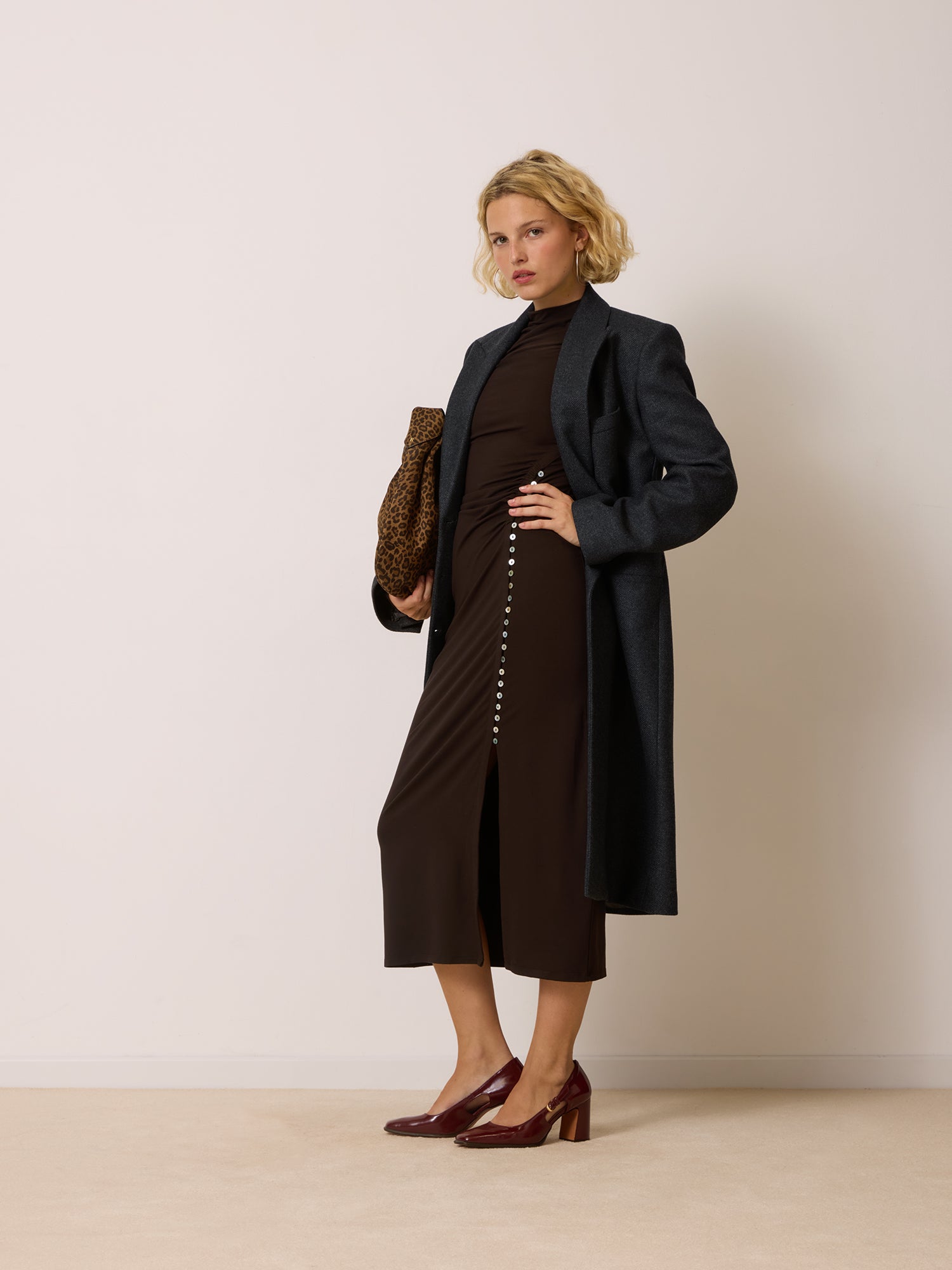 Manteau MARCELLO - DRAPDELAINE ANTHRACITE
