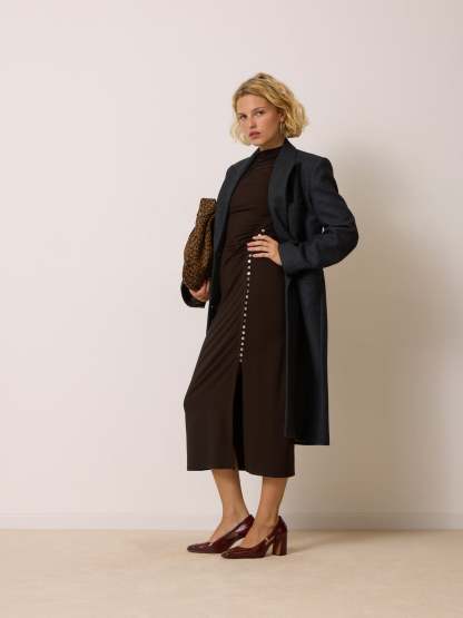 Manteau MARCELLO - DRAPDELAINE ANTHRACITE