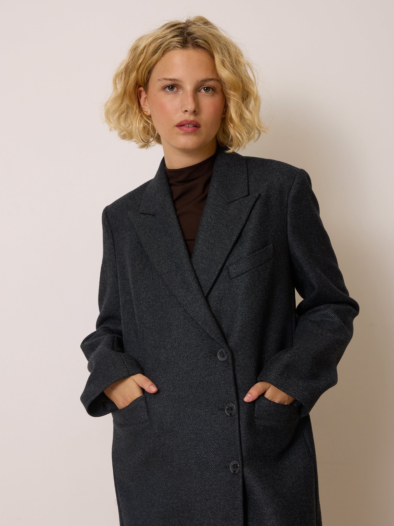 Manteau MARCELLO - DRAPDELAINE ANTHRACITE