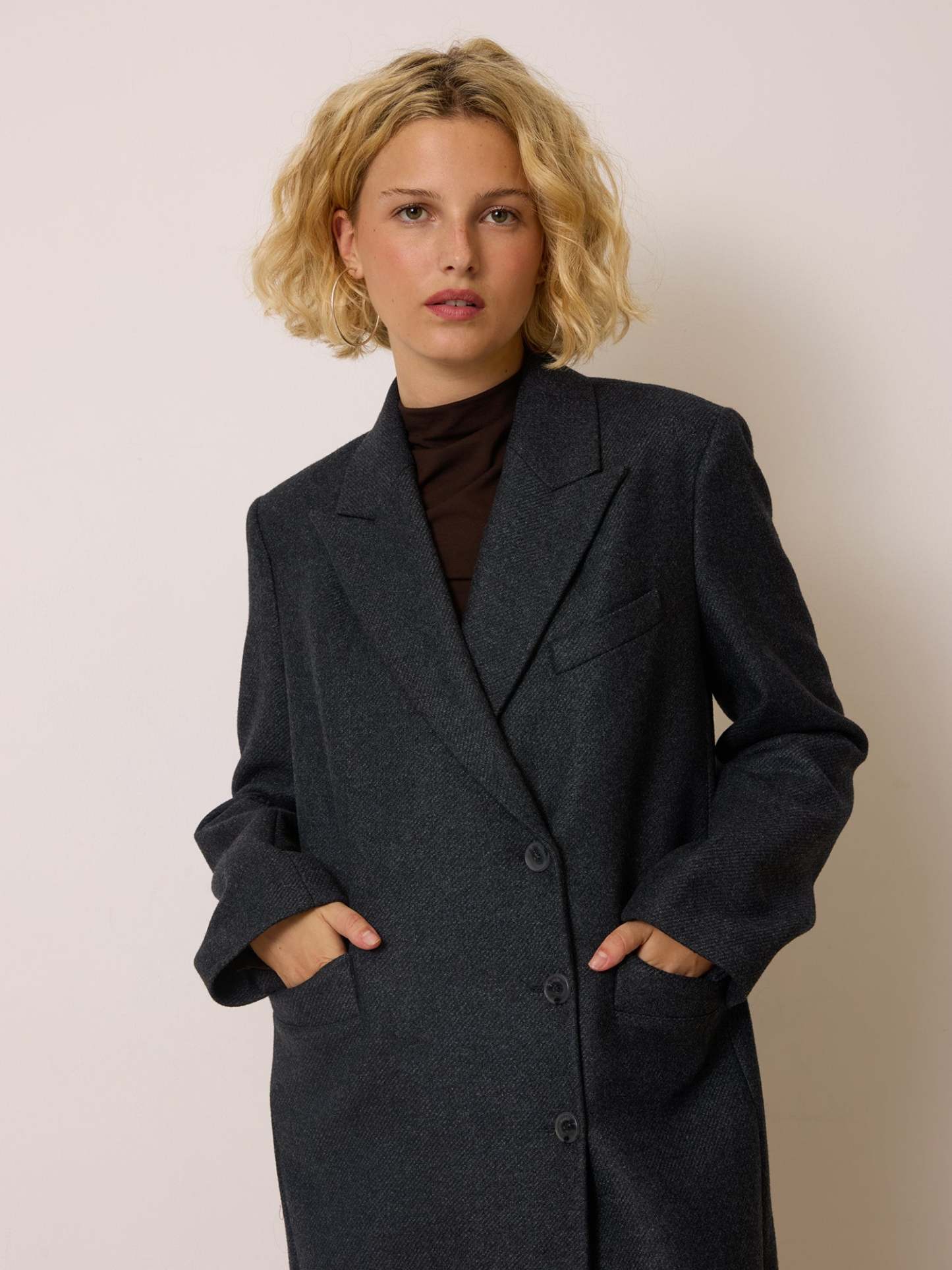 Manteau MARCELLO - DRAPDELAINE ANTHRACITE