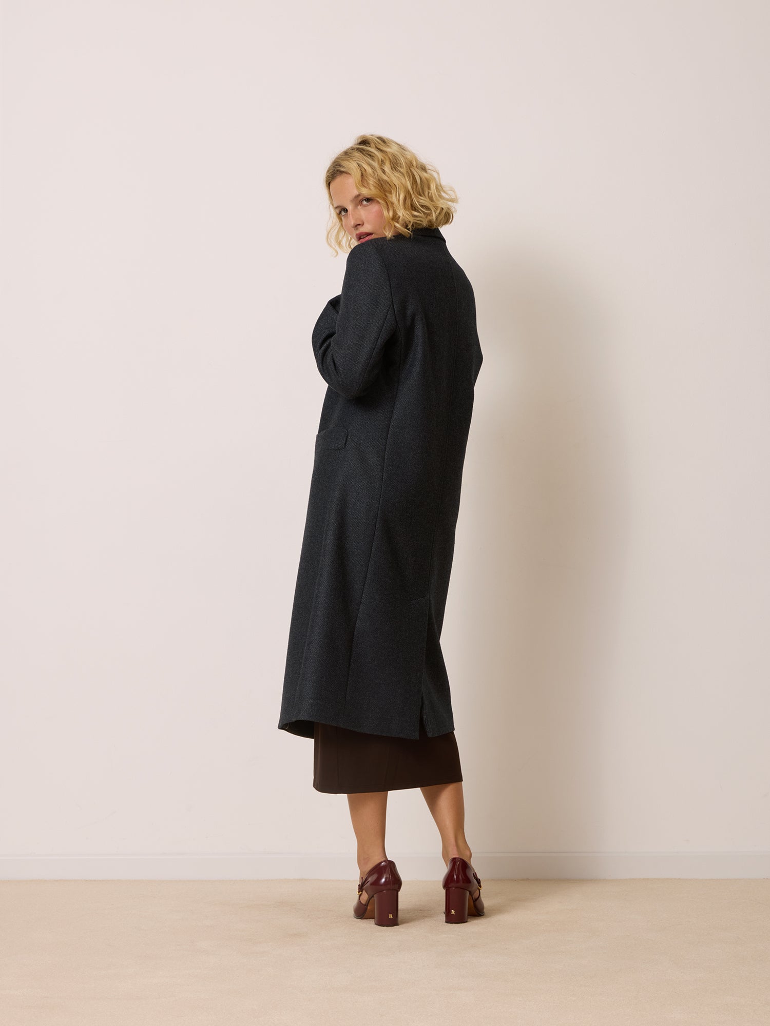 Manteau MARCELLO - DRAPDELAINE ANTHRACITE