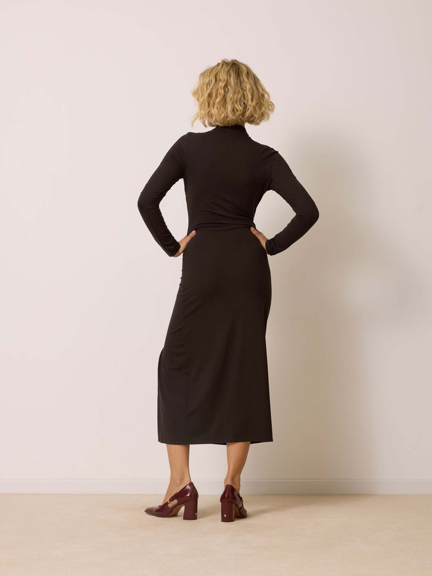 Robe CLOTHILDA - Uni Chocolat