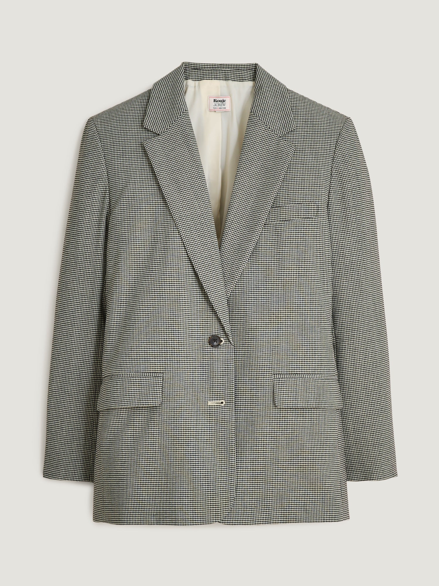 Veste GAMINE - Vichy Noir