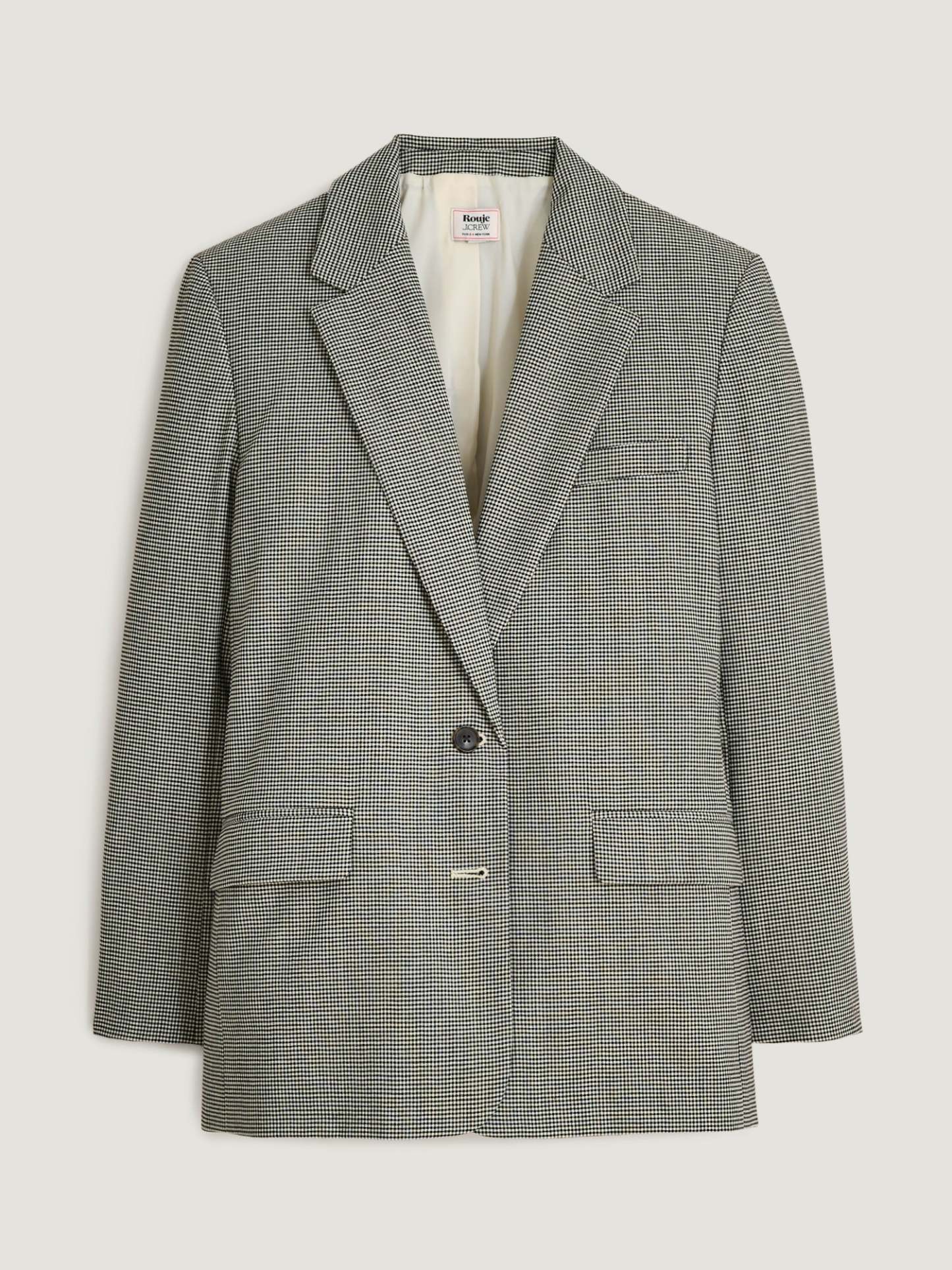 Veste GAMINE - Vichy Noir