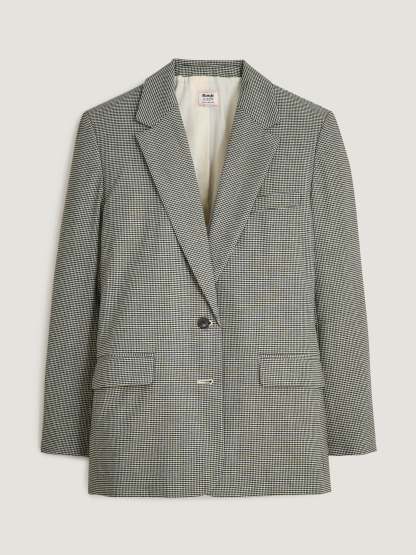 Veste GAMINE - Vichy Noir