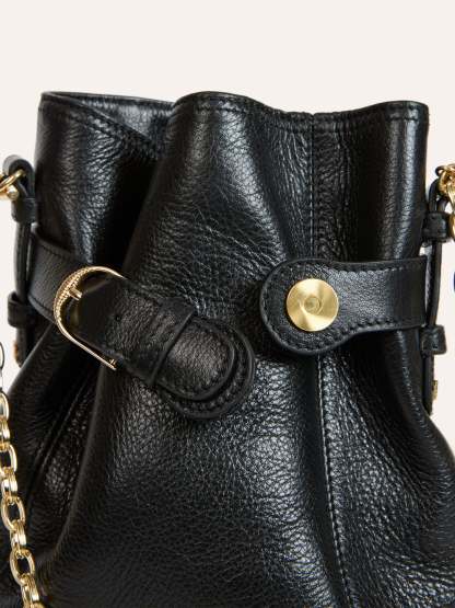 Sac CONFIDENT - CUIRGRAINE NOIR
