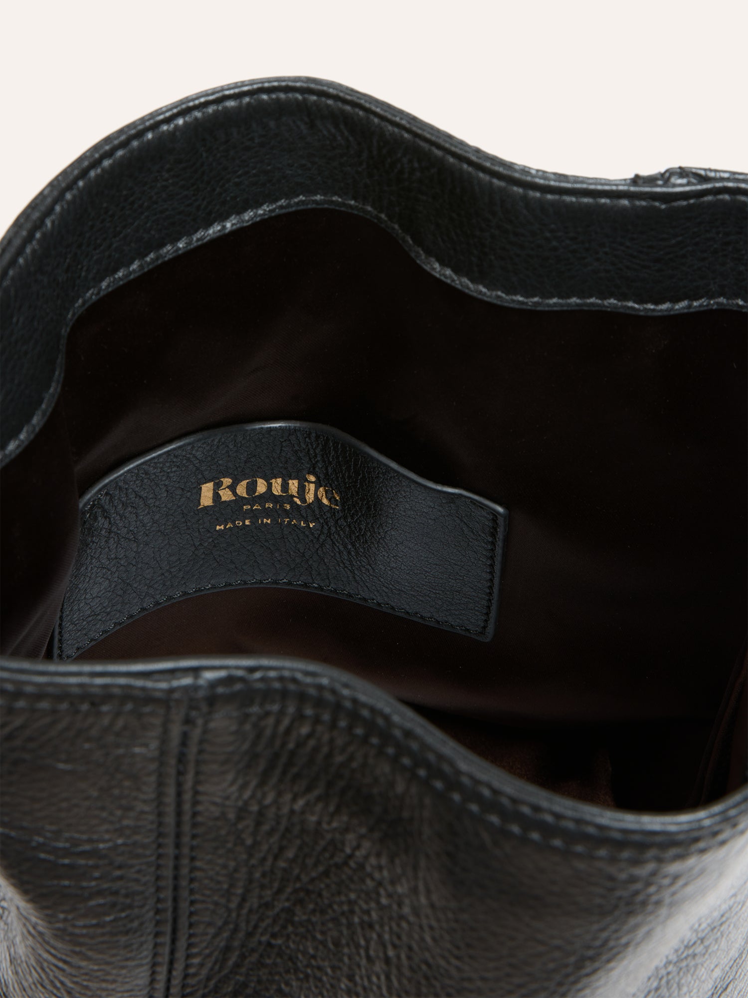 Sac CONFIDENT - CUIRGRAINE NOIR