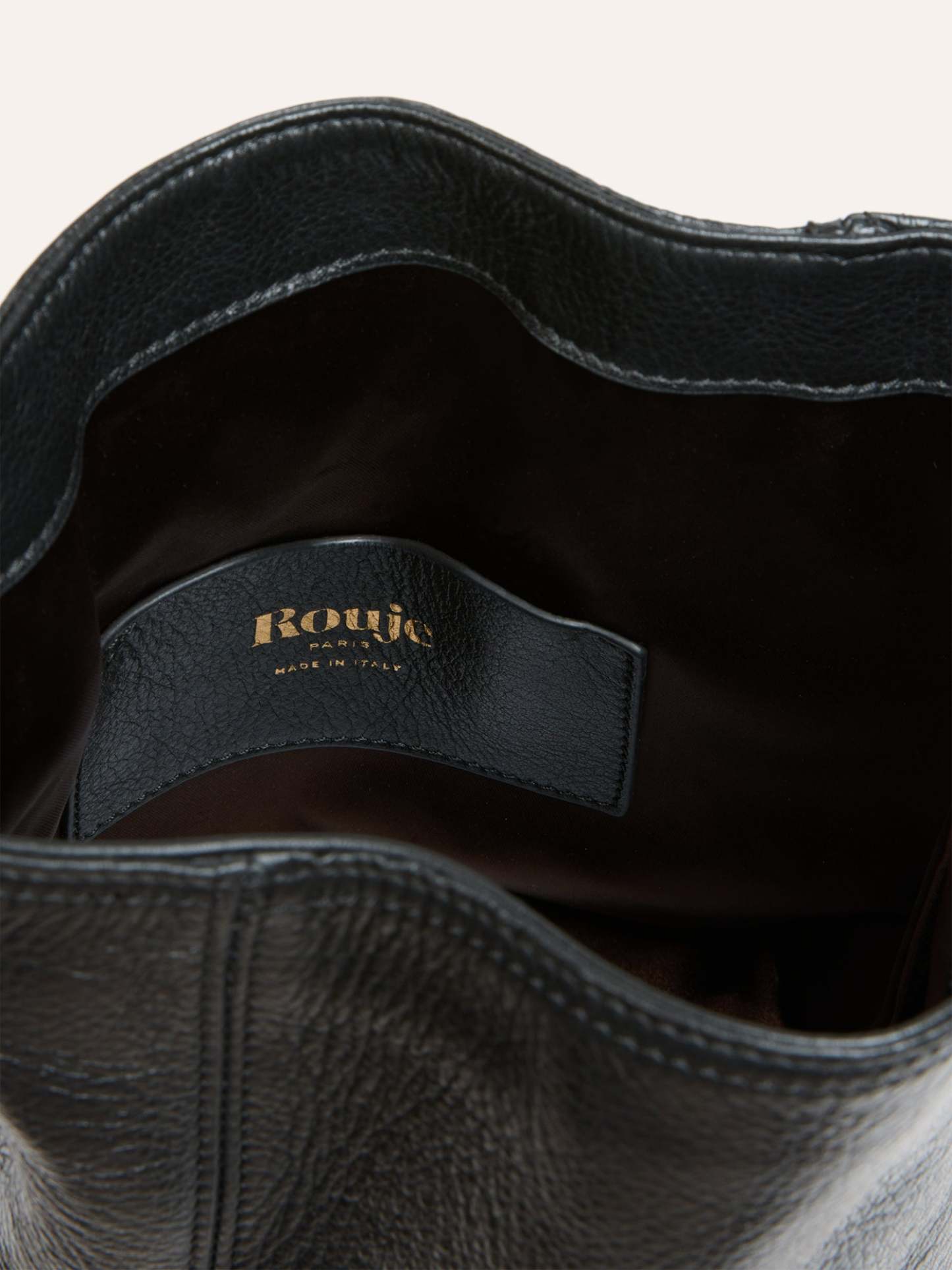 Sac CONFIDENT - CUIRGRAINE NOIR