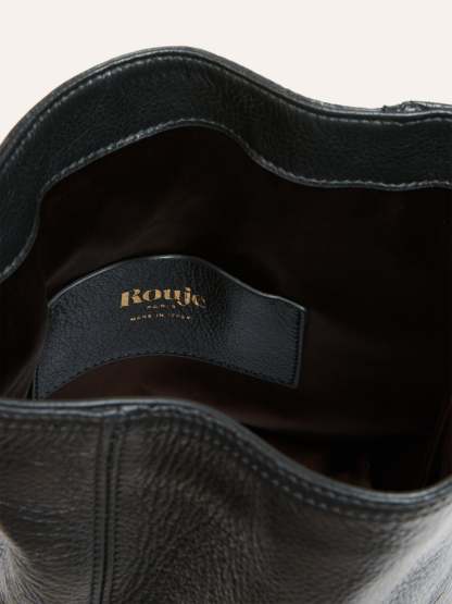 Sac CONFIDENT - CUIRGRAINE NOIR