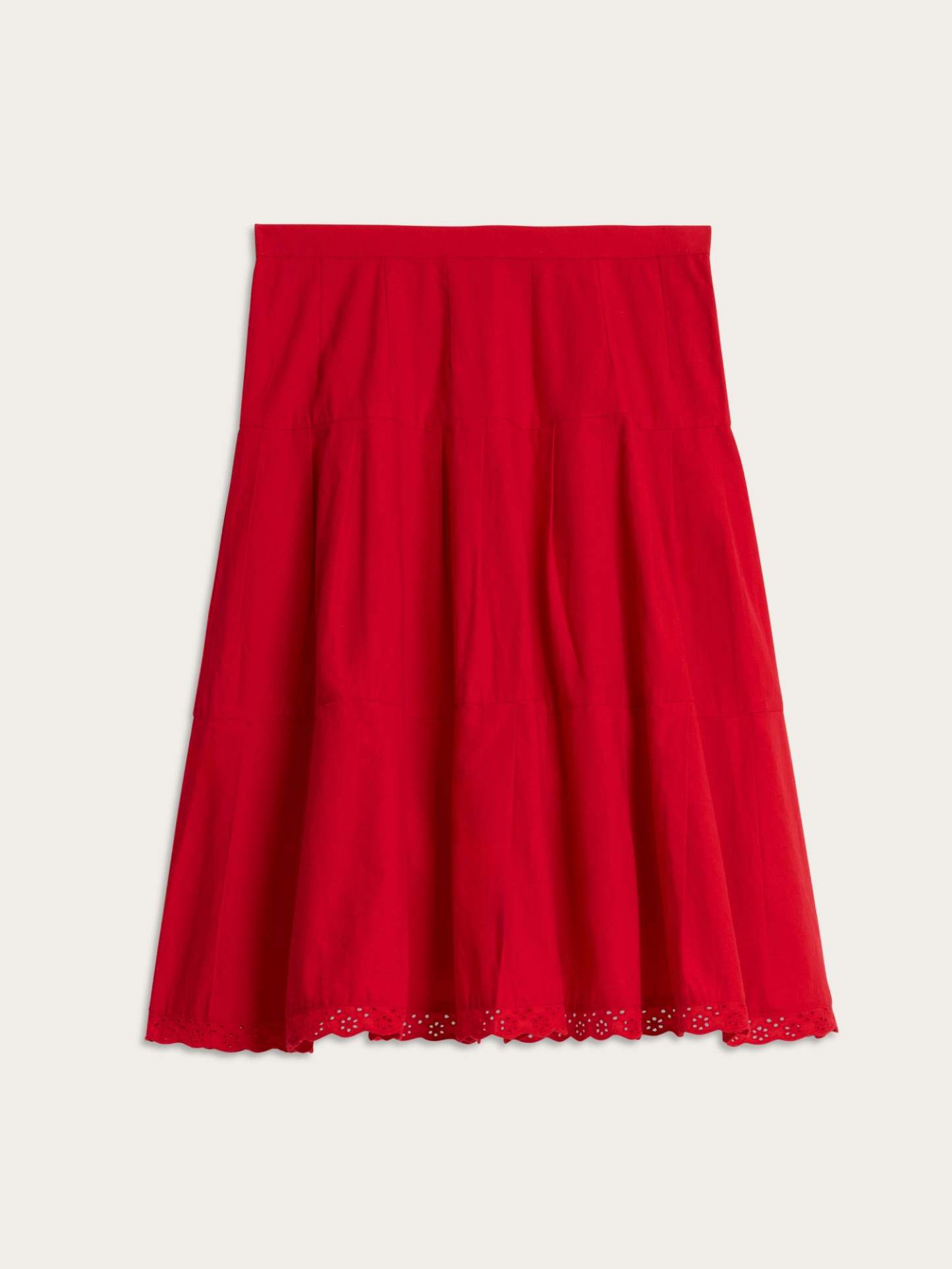 Jupe CORALINE - Uni Rouge