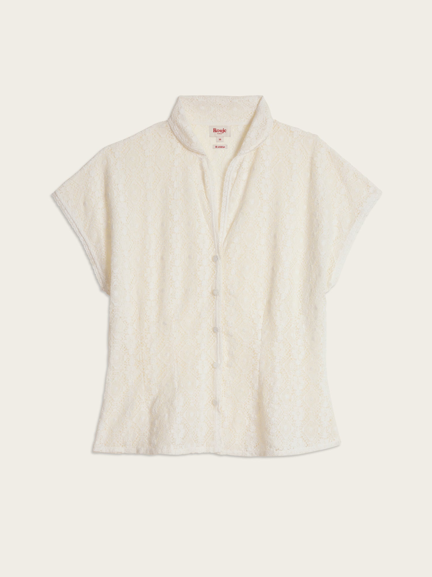 Chemise DANIELLE - DENTELLE BLANCHE