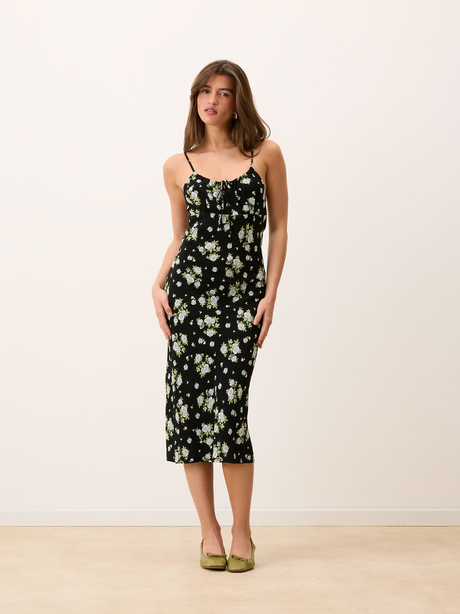 Robe DARIA - Jardin Secret Noir