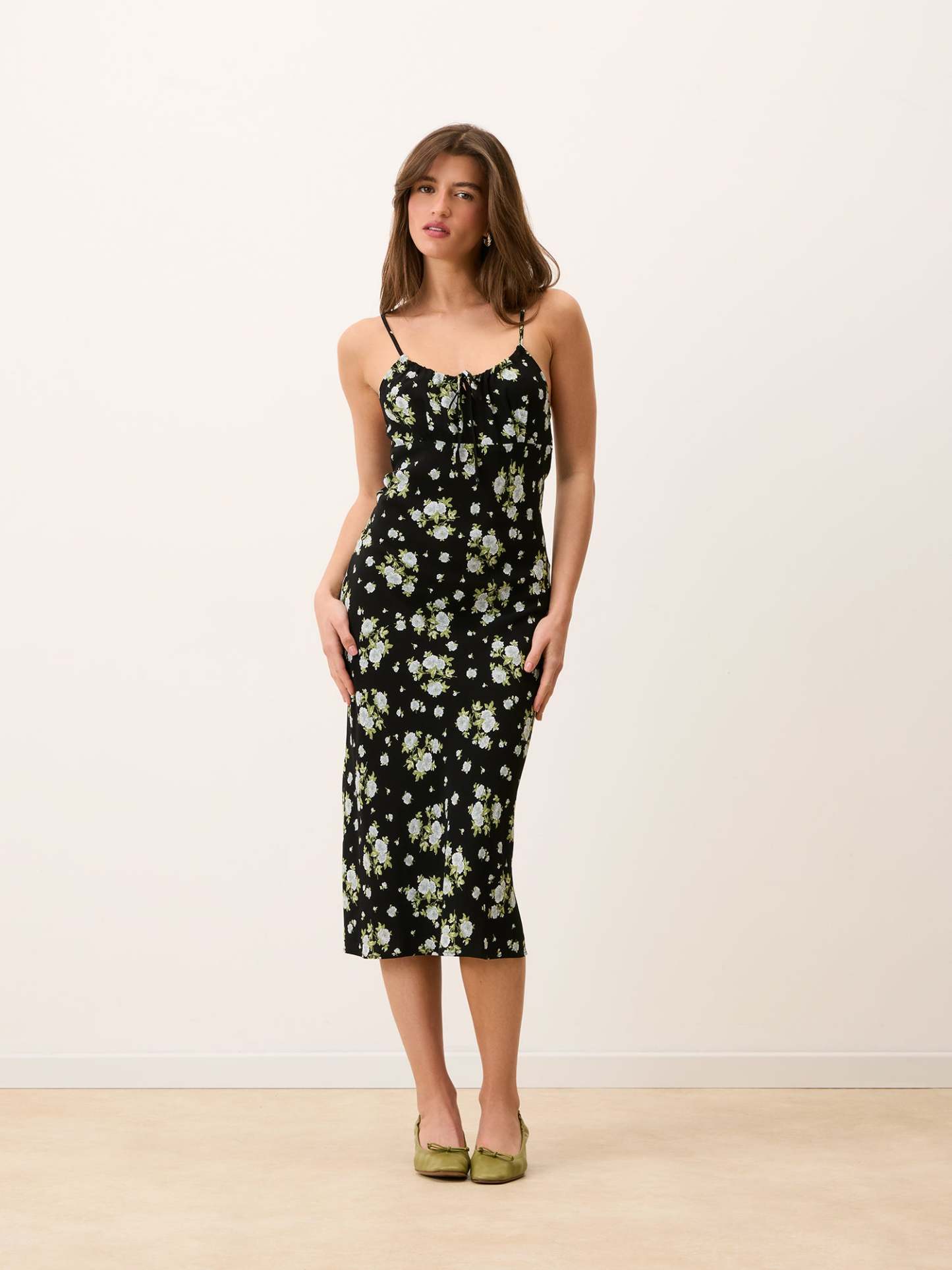 Robe DARIA - Jardin Secret Noir