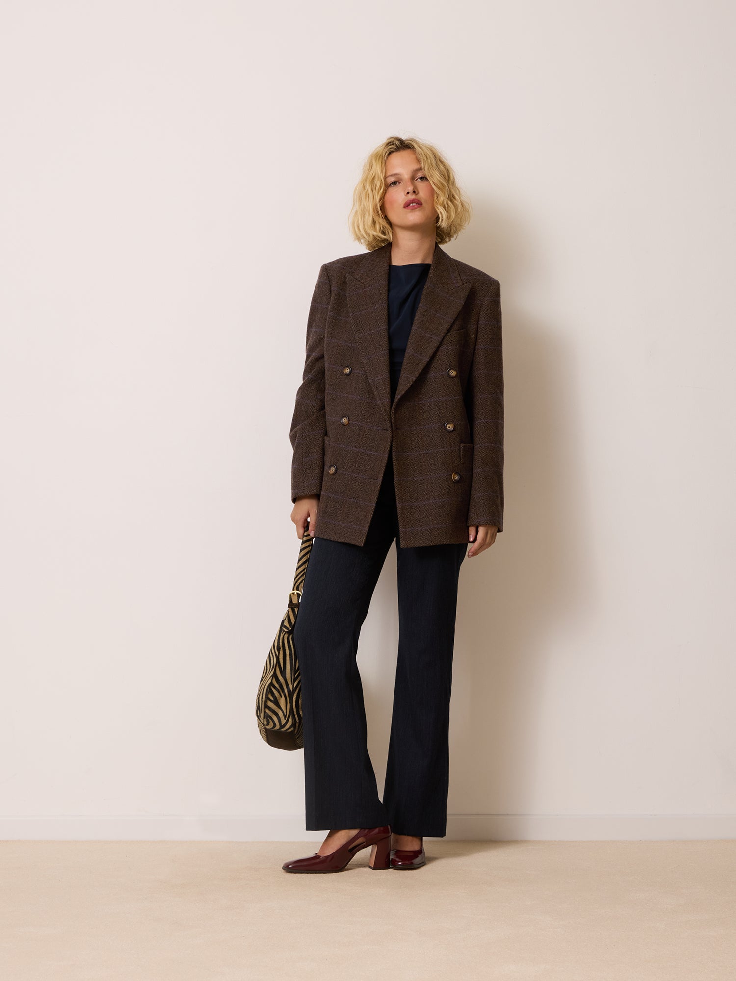 Veste MARCEL - CHEVRON CHOCOLAT