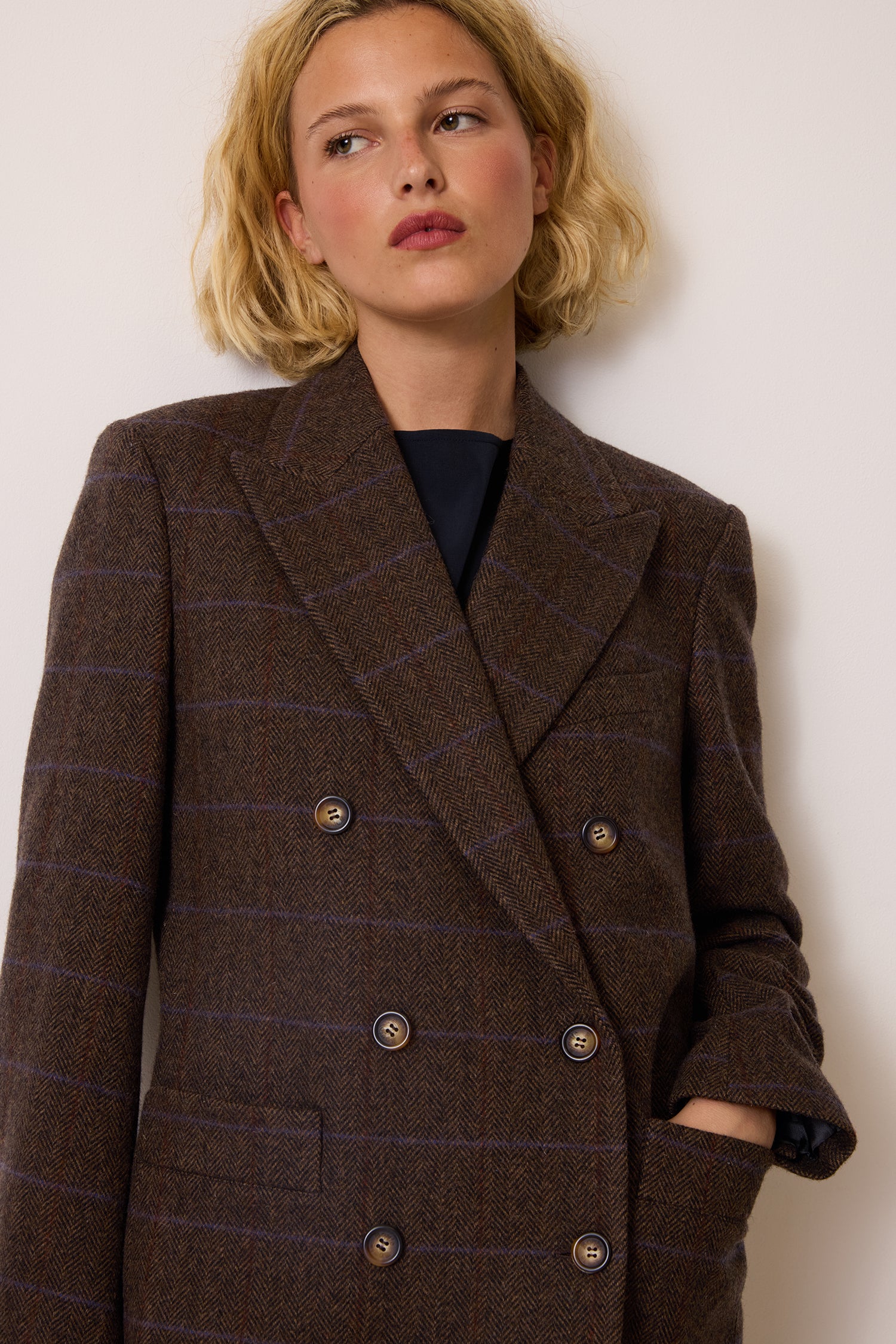 Veste MARCEL - CHEVRON CHOCOLAT