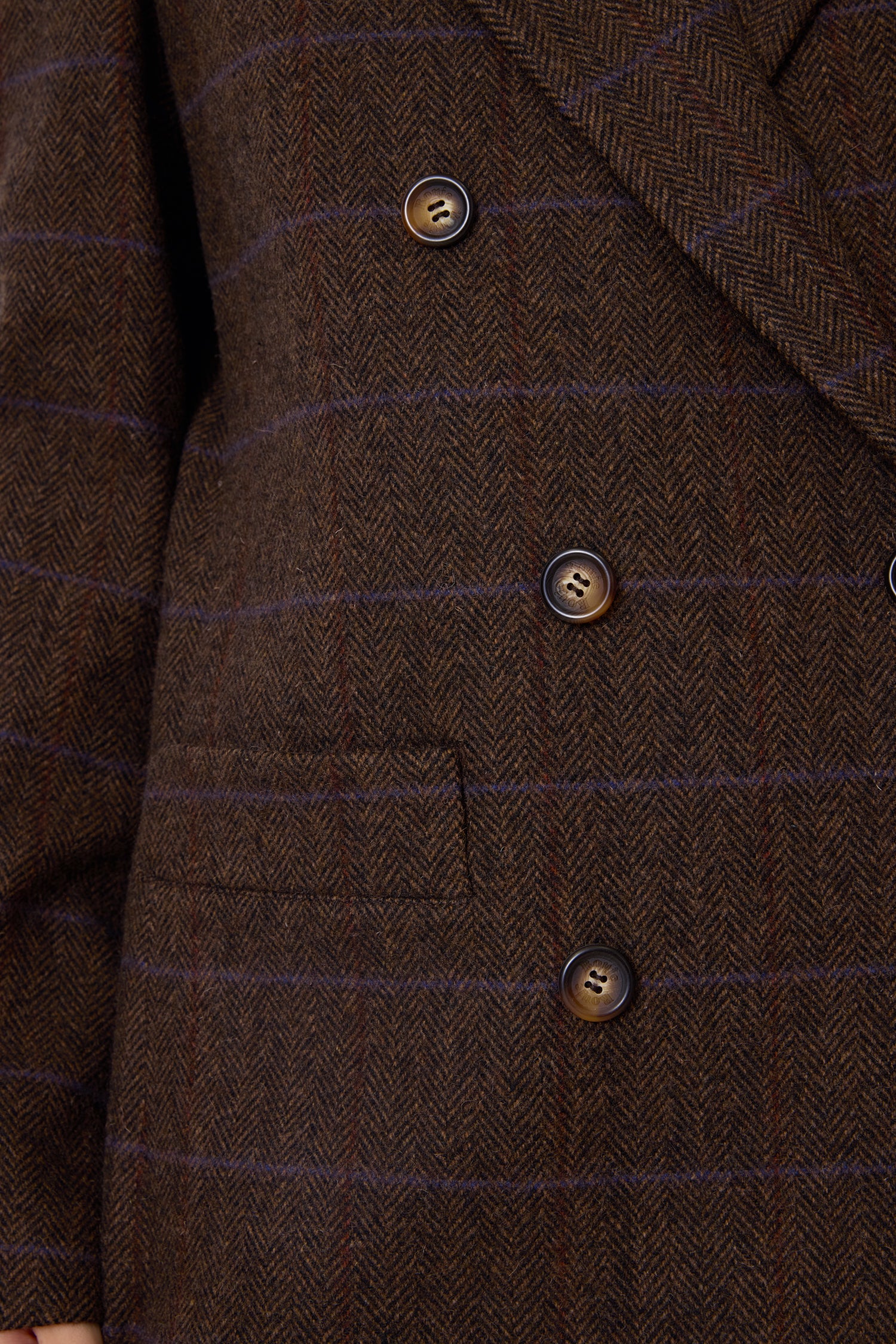 Veste MARCEL - CHEVRON CHOCOLAT