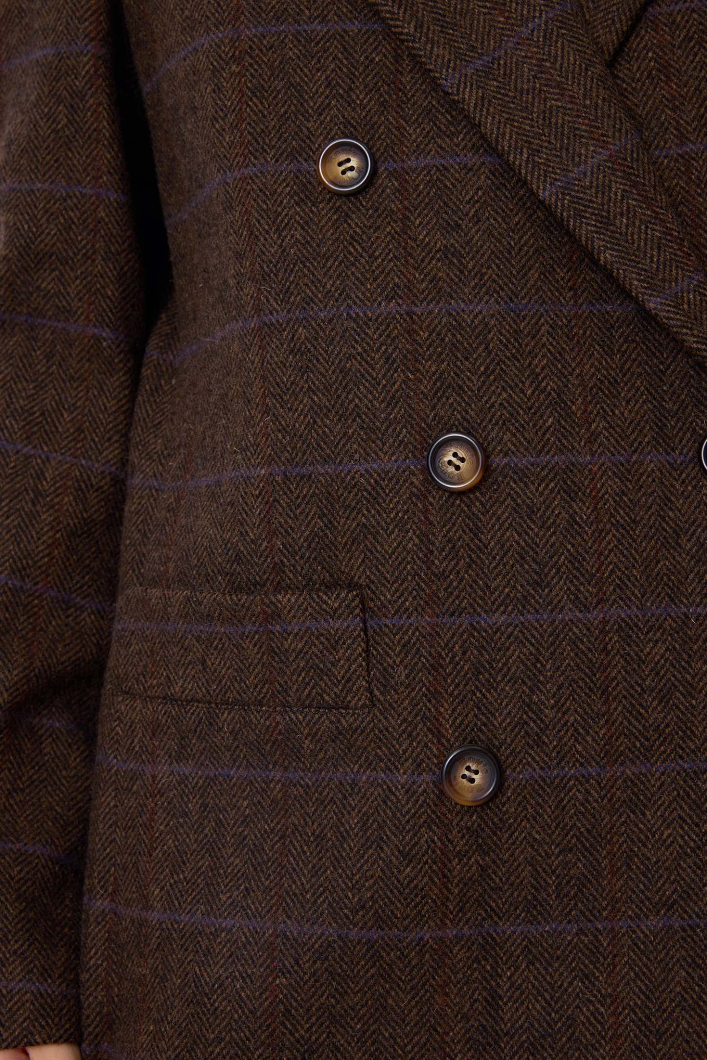Veste MARCEL - CHEVRON CHOCOLAT