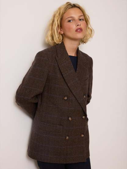 Veste MARCEL - CHEVRON CHOCOLAT