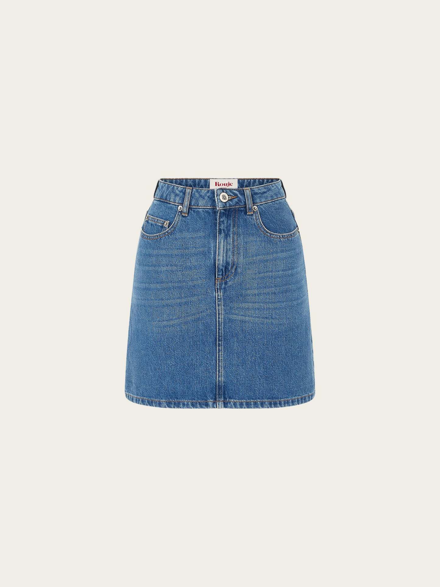 Jupe DENISE - Indigo double stone
