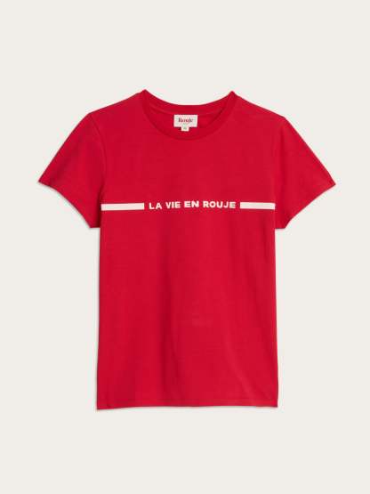 T-shirt DOLLY - LAVIEENROUJE ROUGE