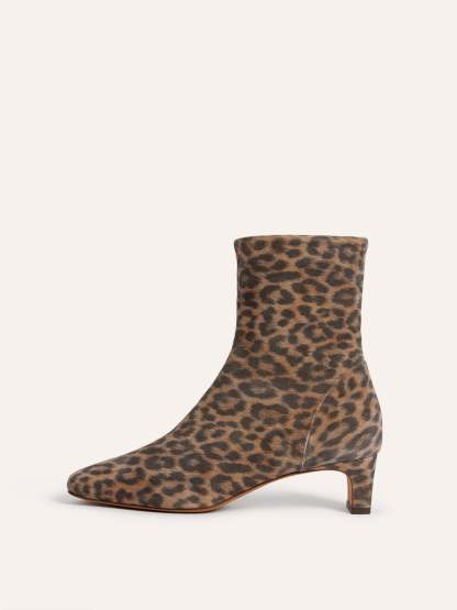 Bottines DORIA - Croute Léopard