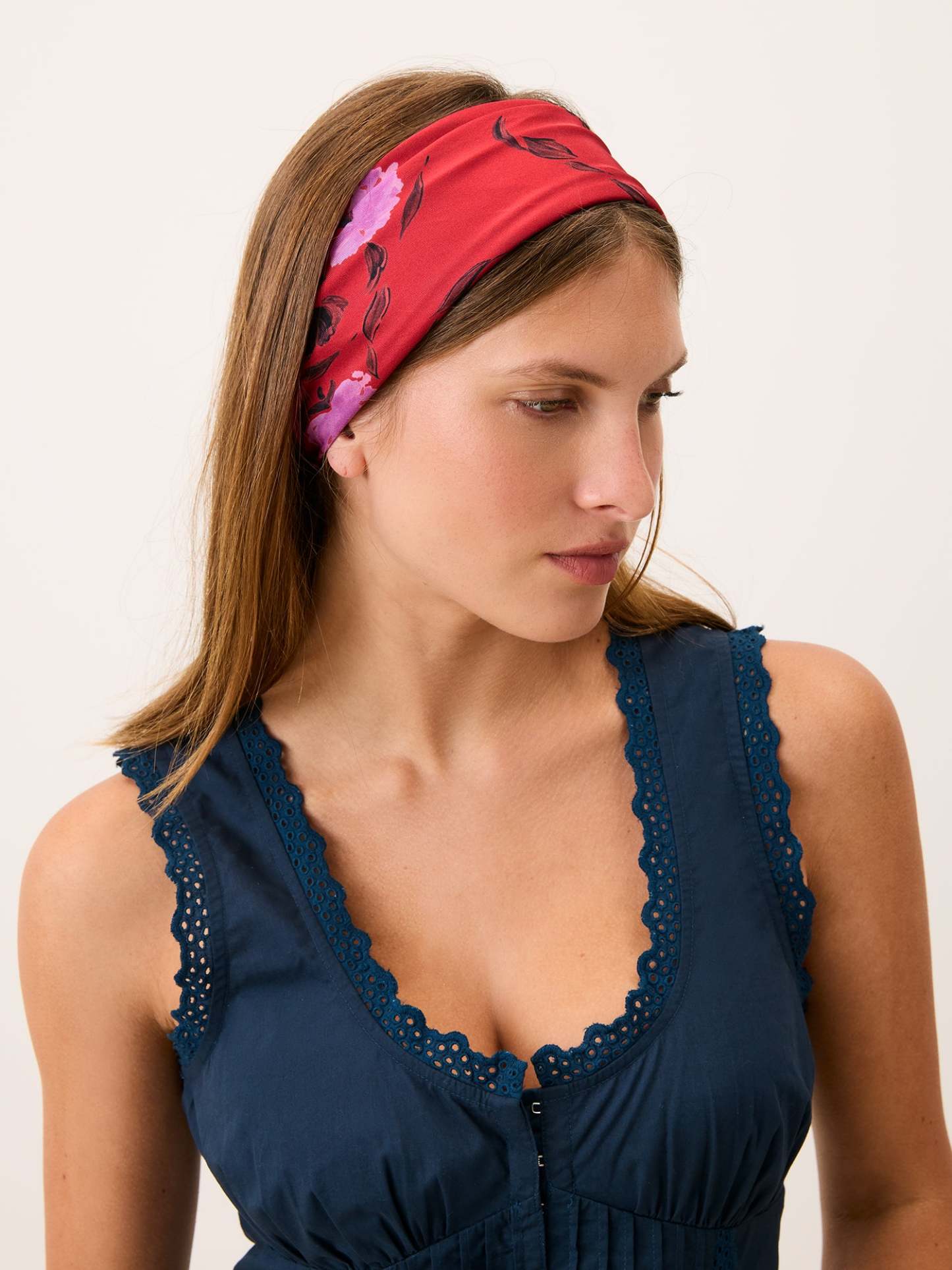 Foulard EDDY - FLAMENCO ROUGE