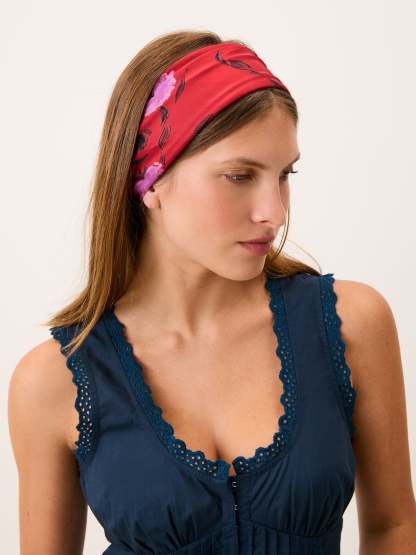 Foulard EDDY - FLAMENCO ROUGE
