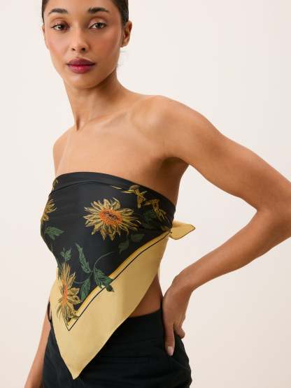 Foulard EDDY - SOLEILDEMIDI NOIR