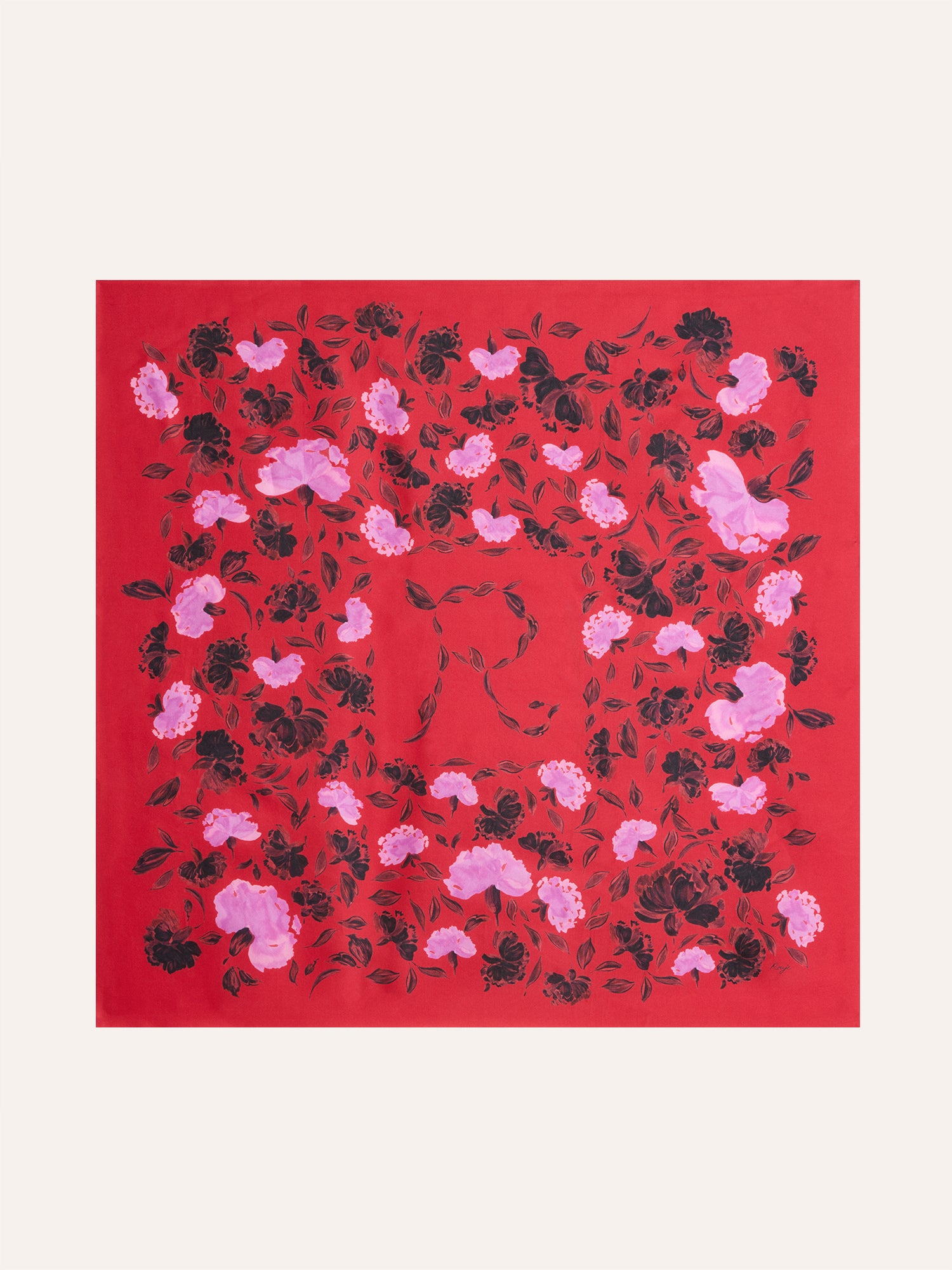 Foulard EDDY - FLAMENCO ROUGE