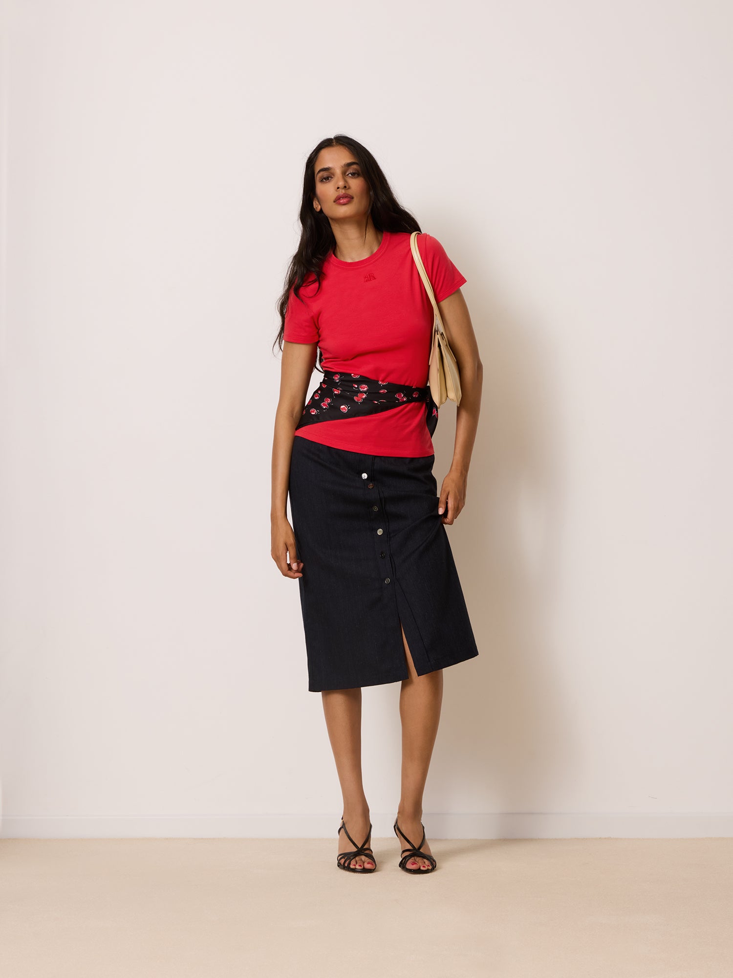 Foulard EDDY - GRIOTTES NOIR