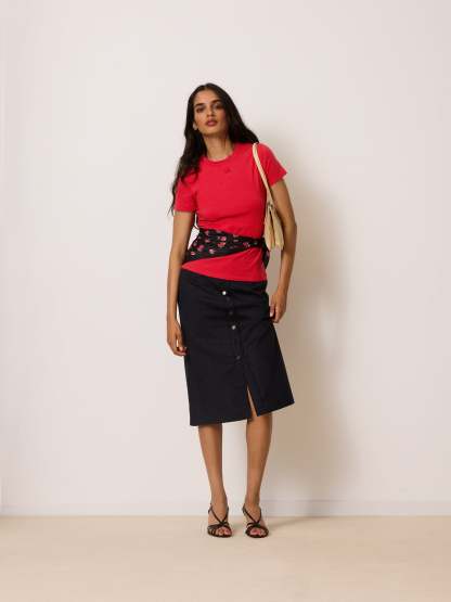 Foulard EDDY - GRIOTTES NOIR