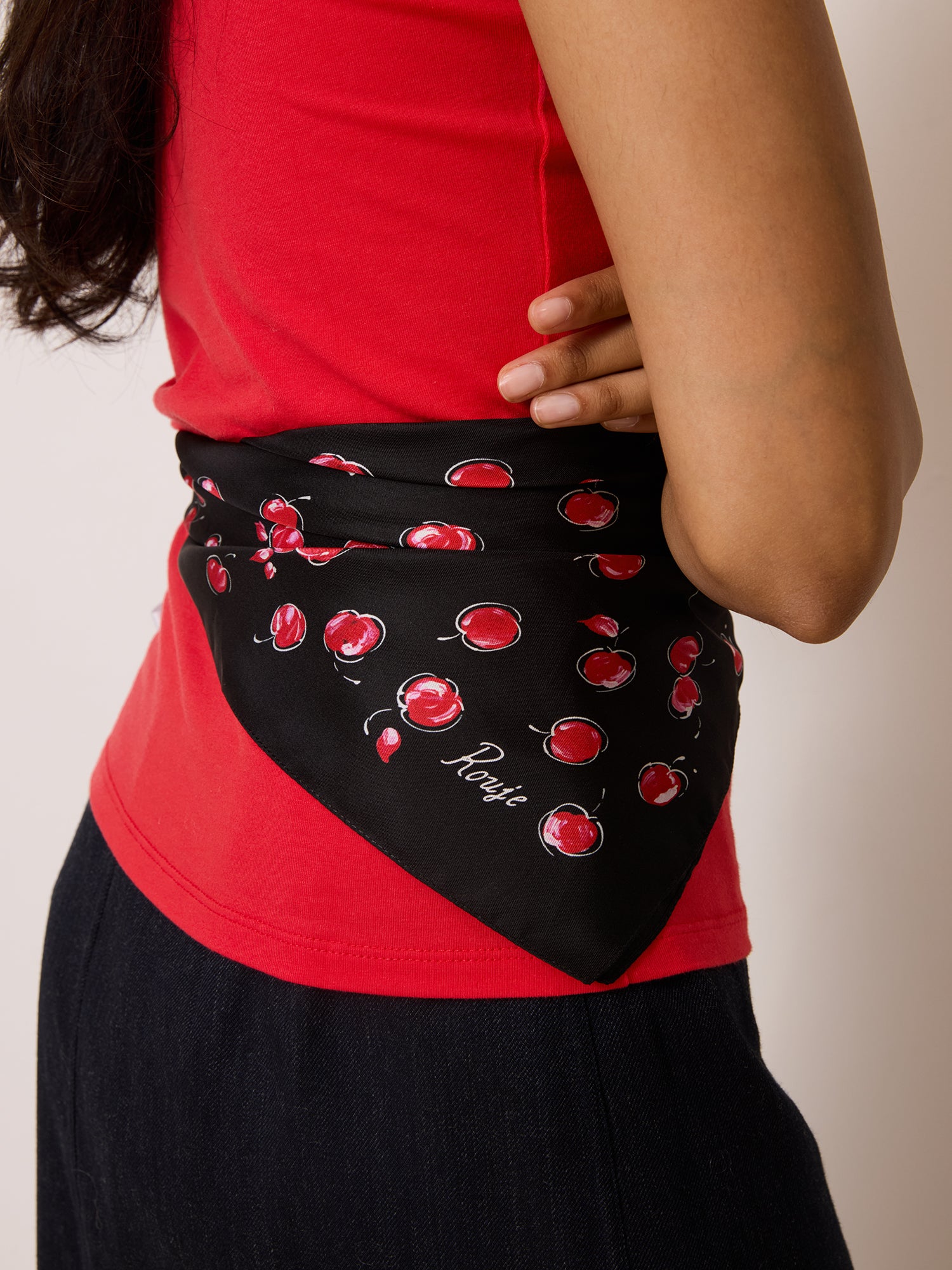 Foulard EDDY - GRIOTTES NOIR