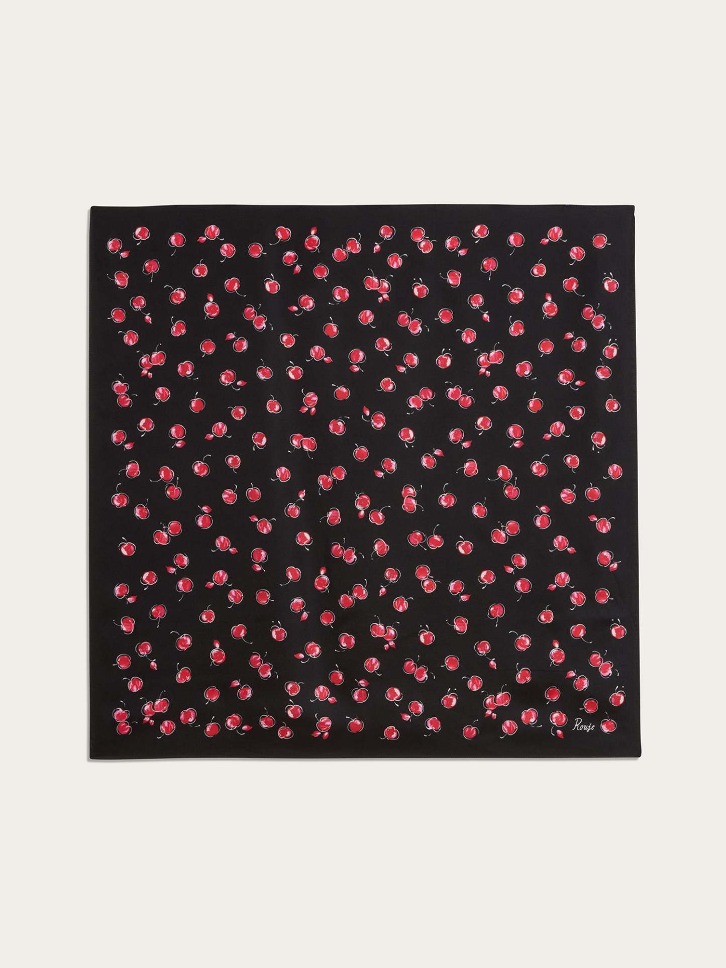 Foulard EDDY - GRIOTTES NOIR