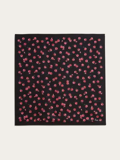 Foulard EDDY - GRIOTTES NOIR