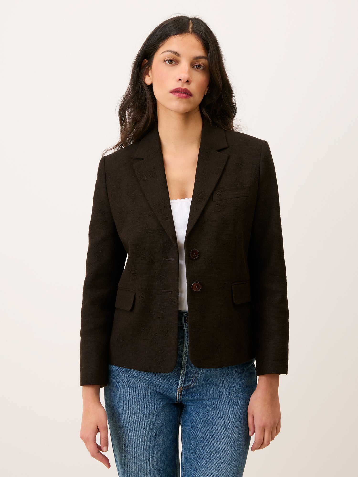 Veste EDGAR - JACQUARD CAFE